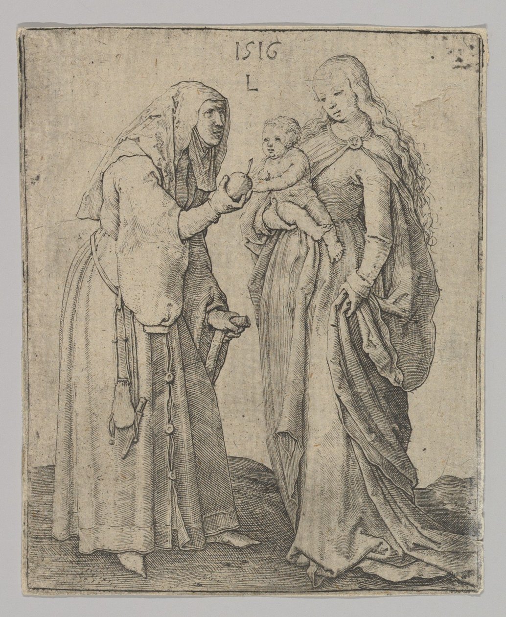 La Vergine con Bambino e Sant
