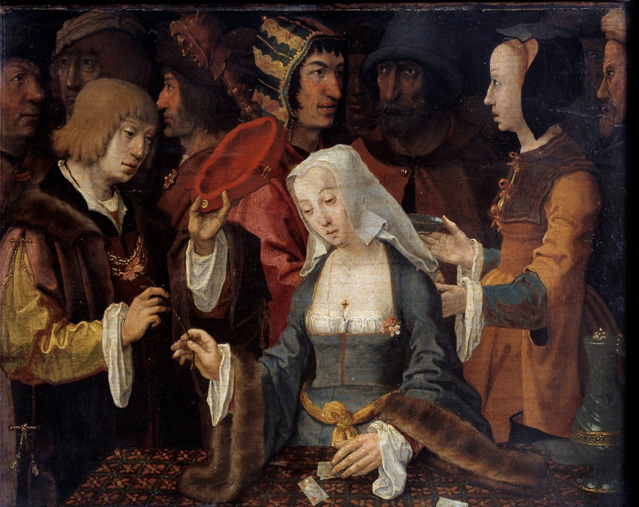 I giocatori di carte da Lucas van Leyden