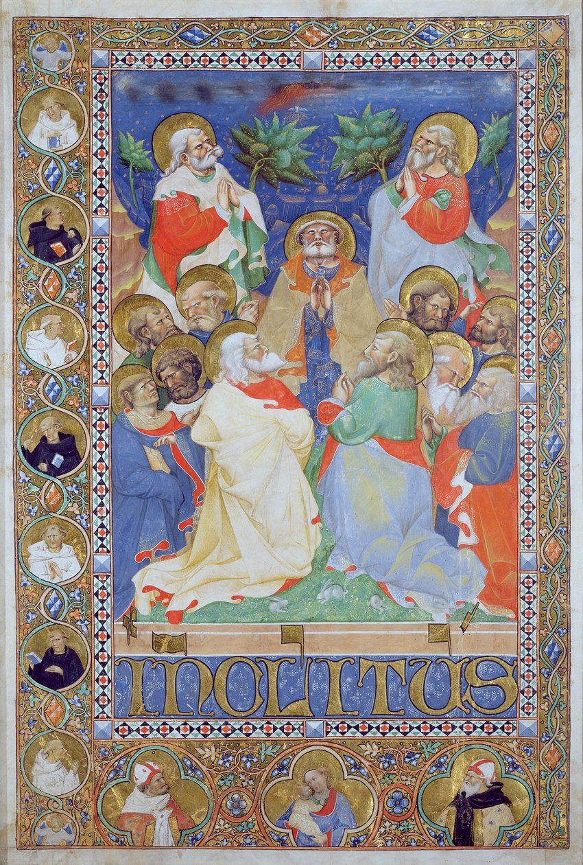 La missione degli Apostoli, Scuola Lombarda da Luchino Belbello