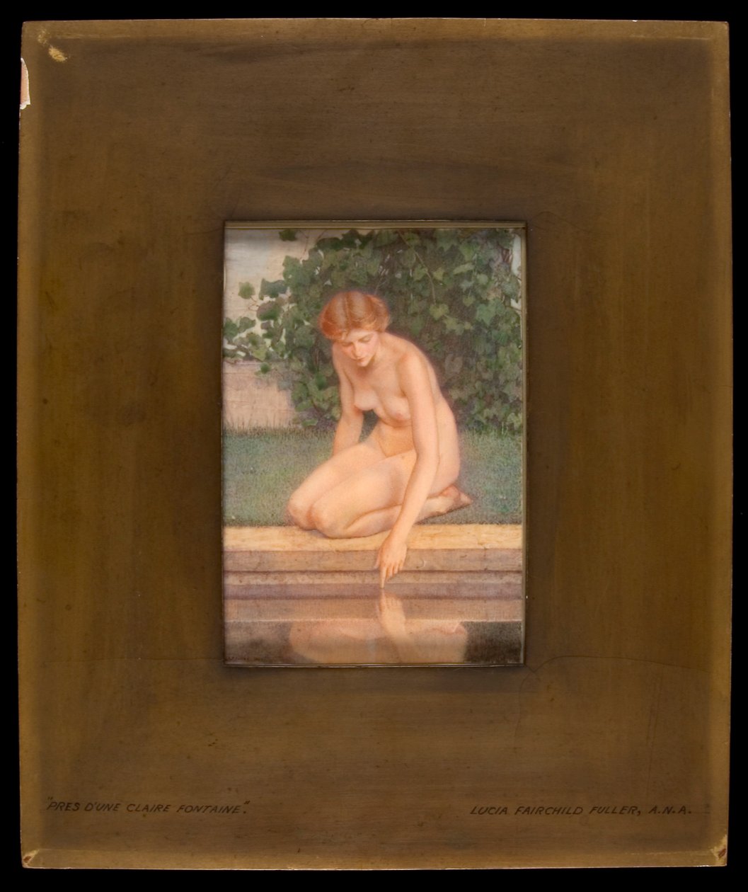 Vicino a una fontana limpida da Lucia Fairchild Fuller