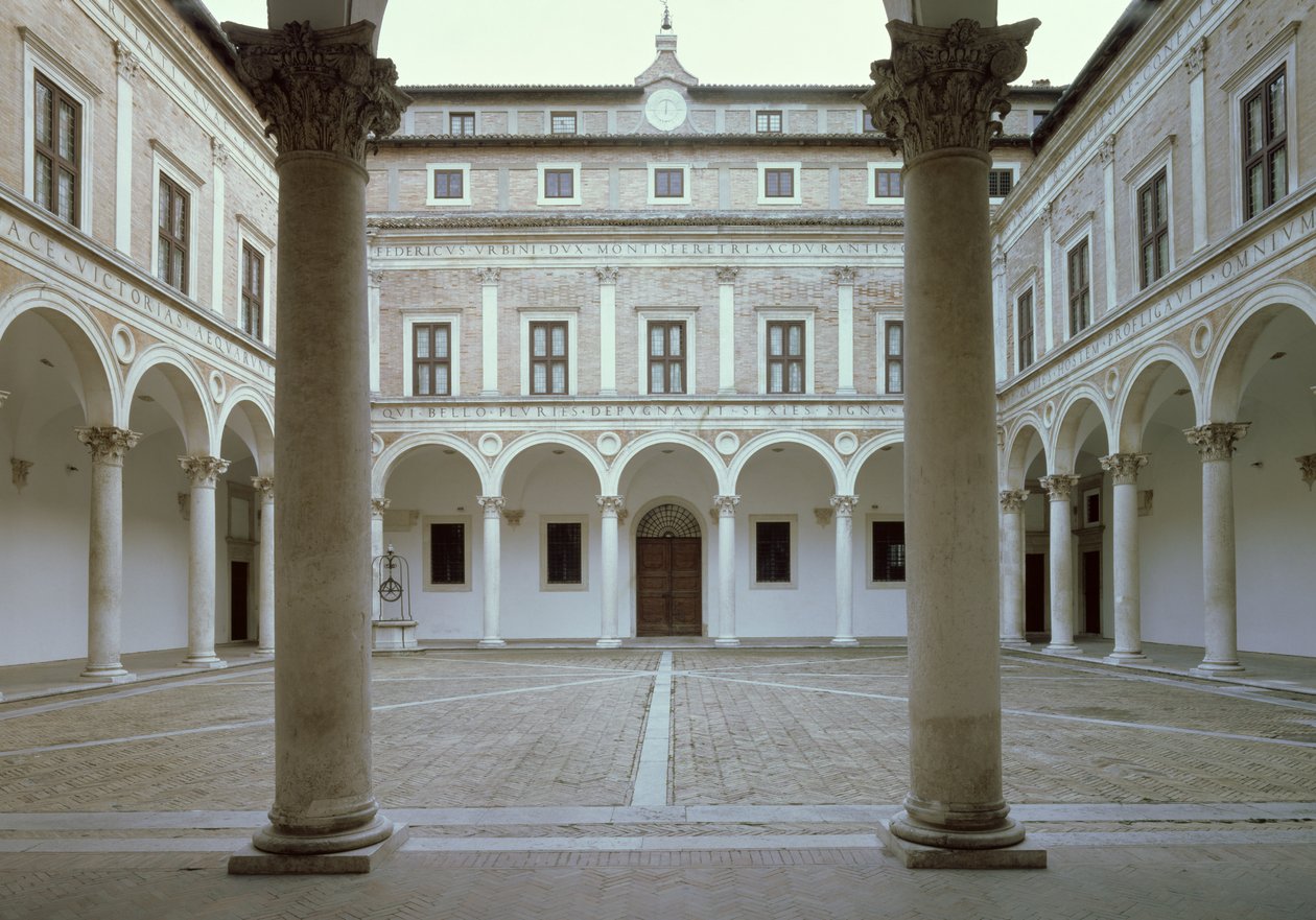 Veduta del Cortile d