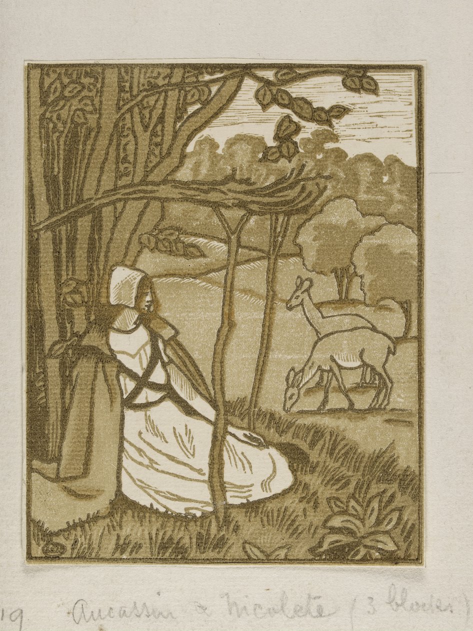 Catalogo manoscritto delle incisioni su legno di Lucien Pissarro da Lucien Pissarro