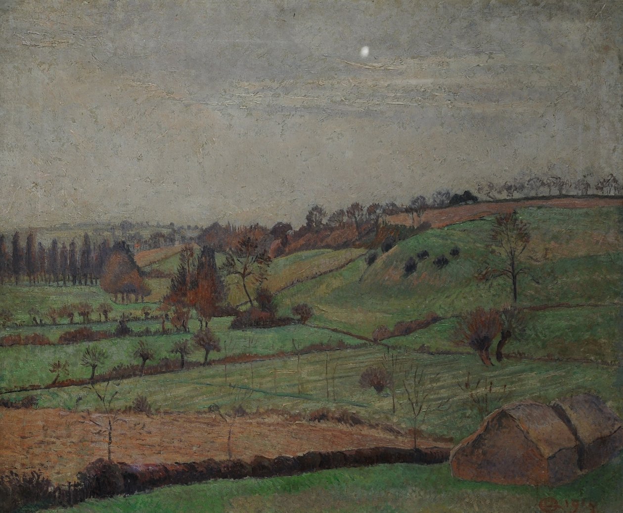 La Valle, Duton Hill, Elsenham, Essex da Lucien Pissarro