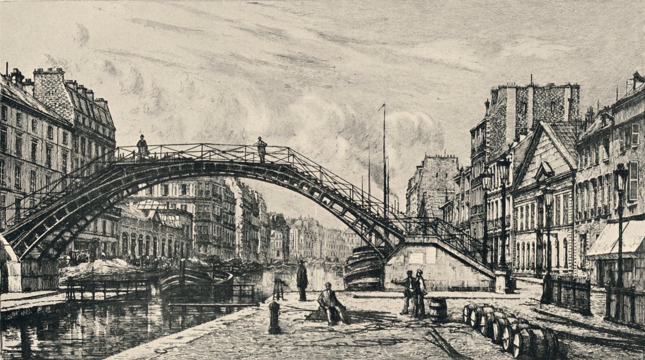 Quai de Jemmapes da Lucien Gautier