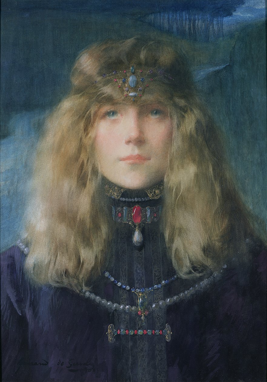 Giovane Principessa da Lucien Guirand de Scevola