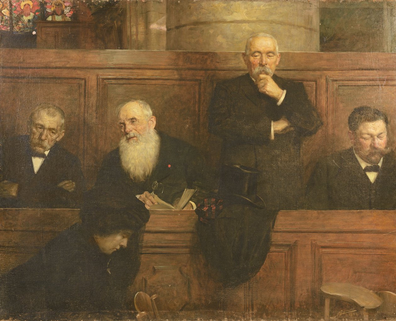 I guardiani della chiesa da Lucien Hector Jonas