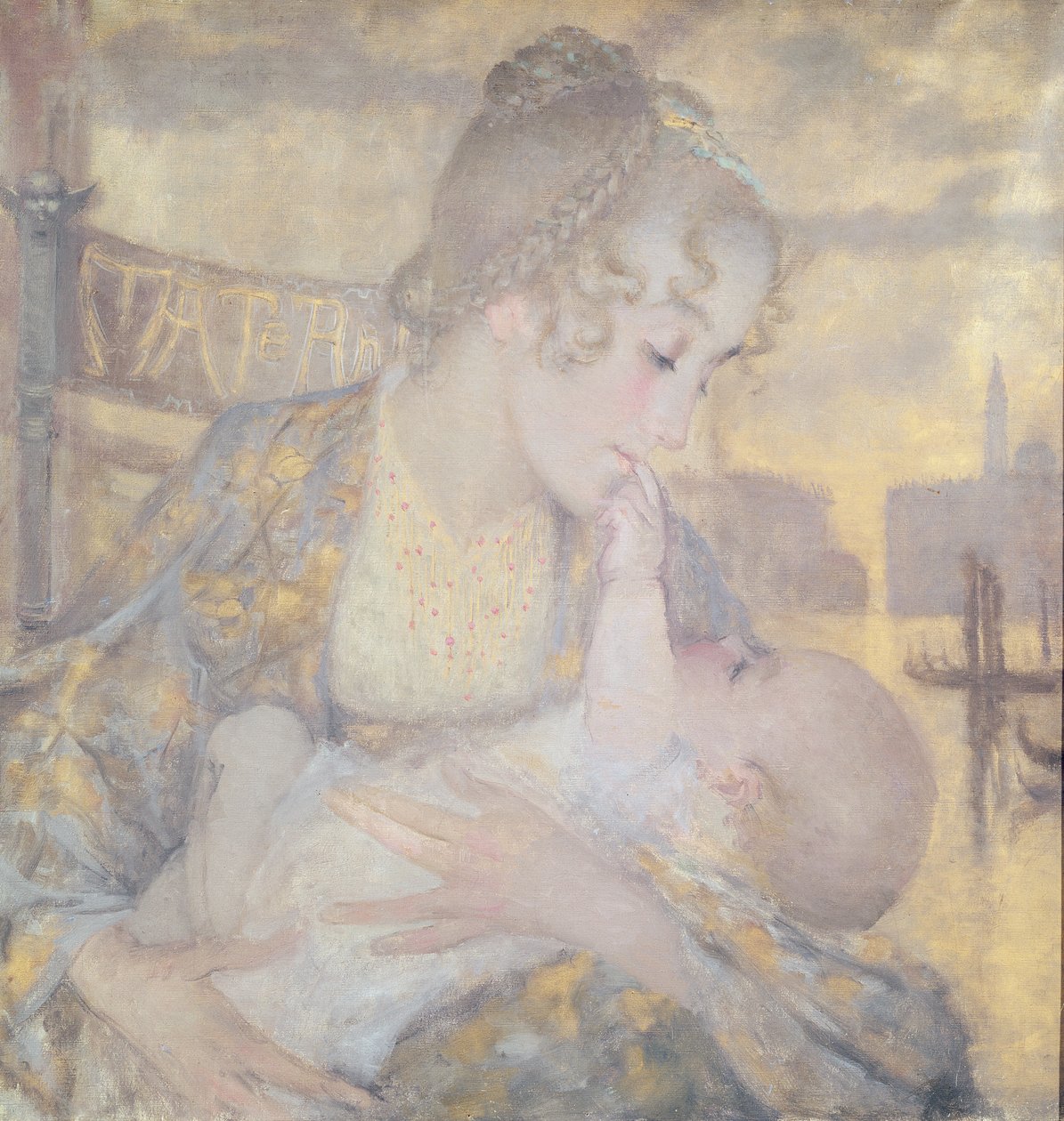 Maternità o Vergine di Venezia da Lucien Levy Dhurmer