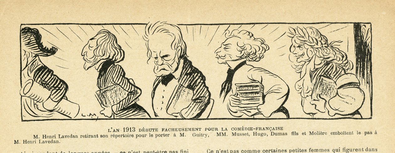 Illustrazione in Le Rire, 04/01/13 - l