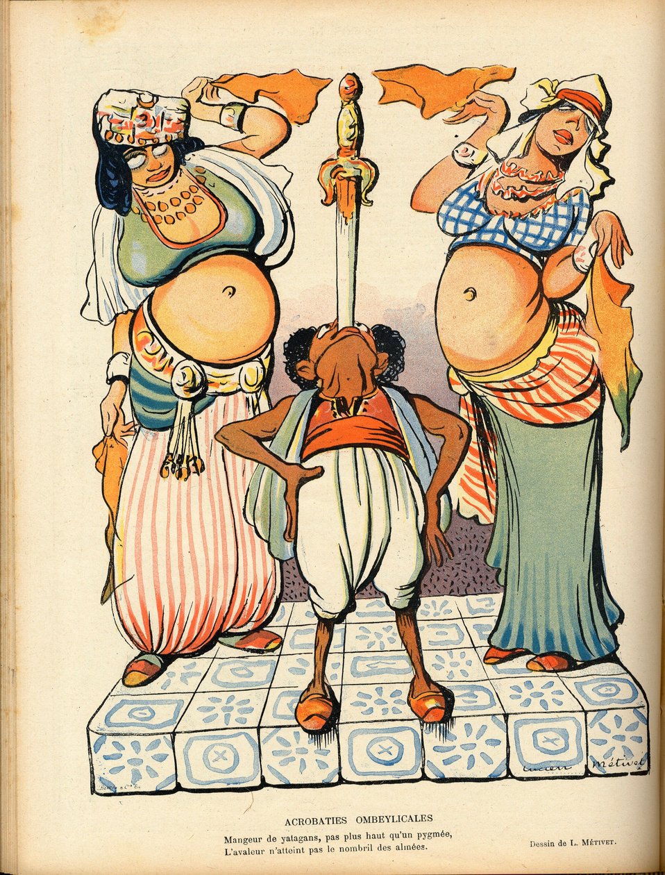 Le Rire, satirico a colori da Lucien Metivet