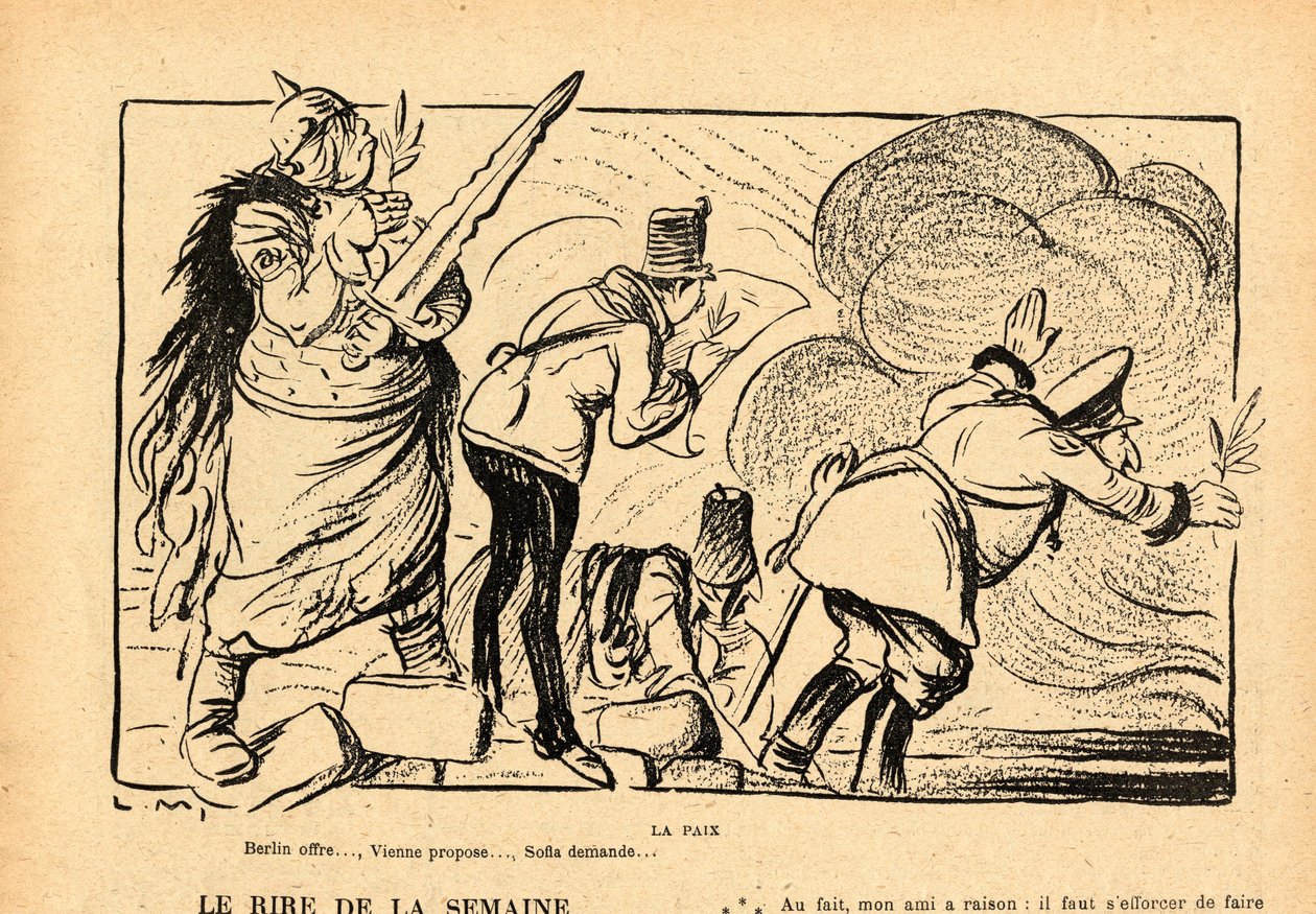 Le Rire rouge, satirico in bianco e nero da Lucien Metivet