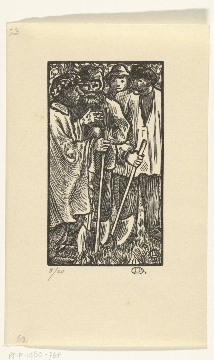 Taglialegna da Lucien Pissarro