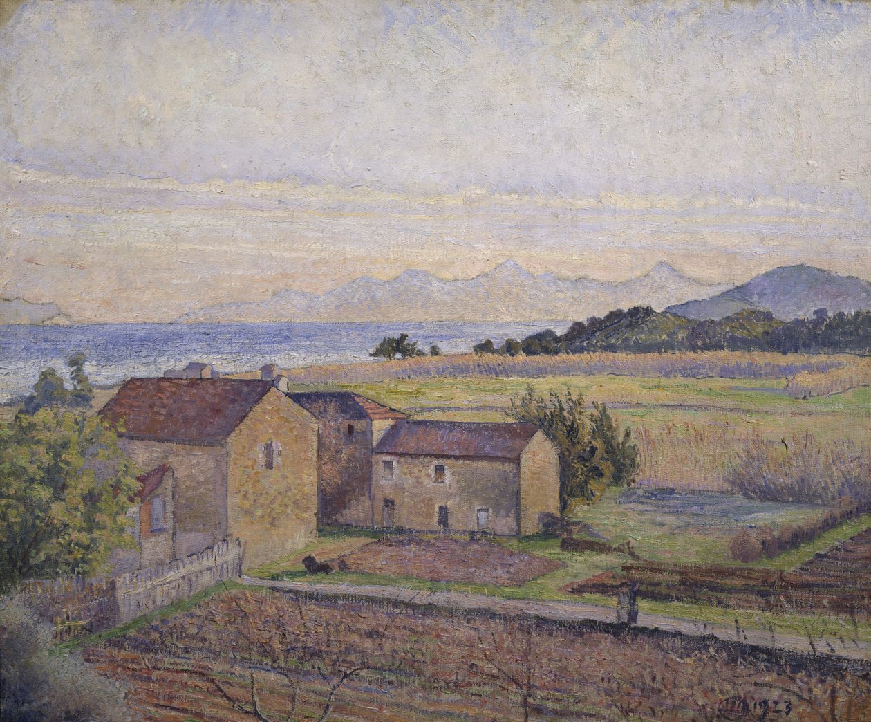 Rade de Bormes da Lucien Pissarro