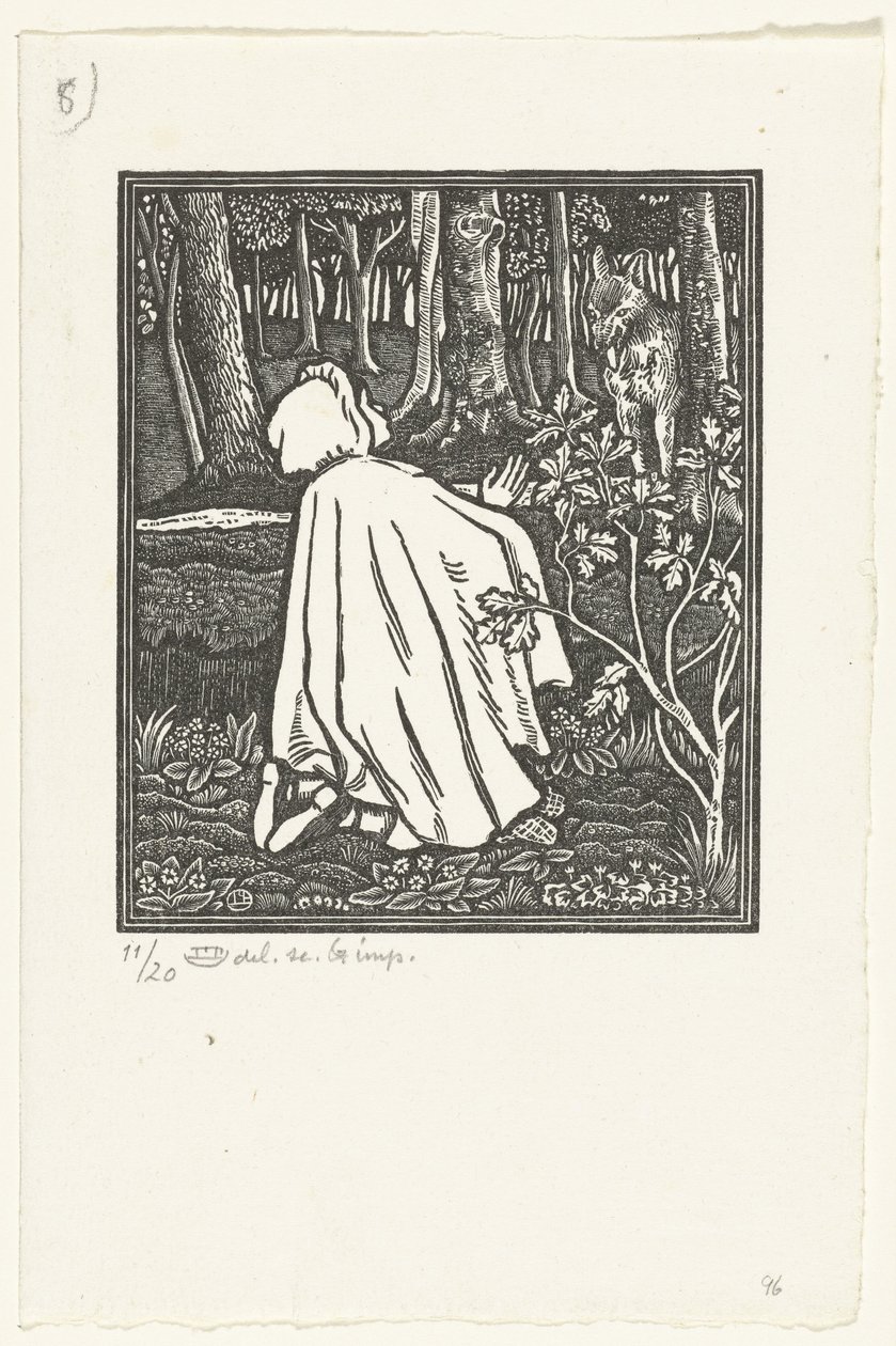 Cappuccetto Rosso da Lucien Pissarro