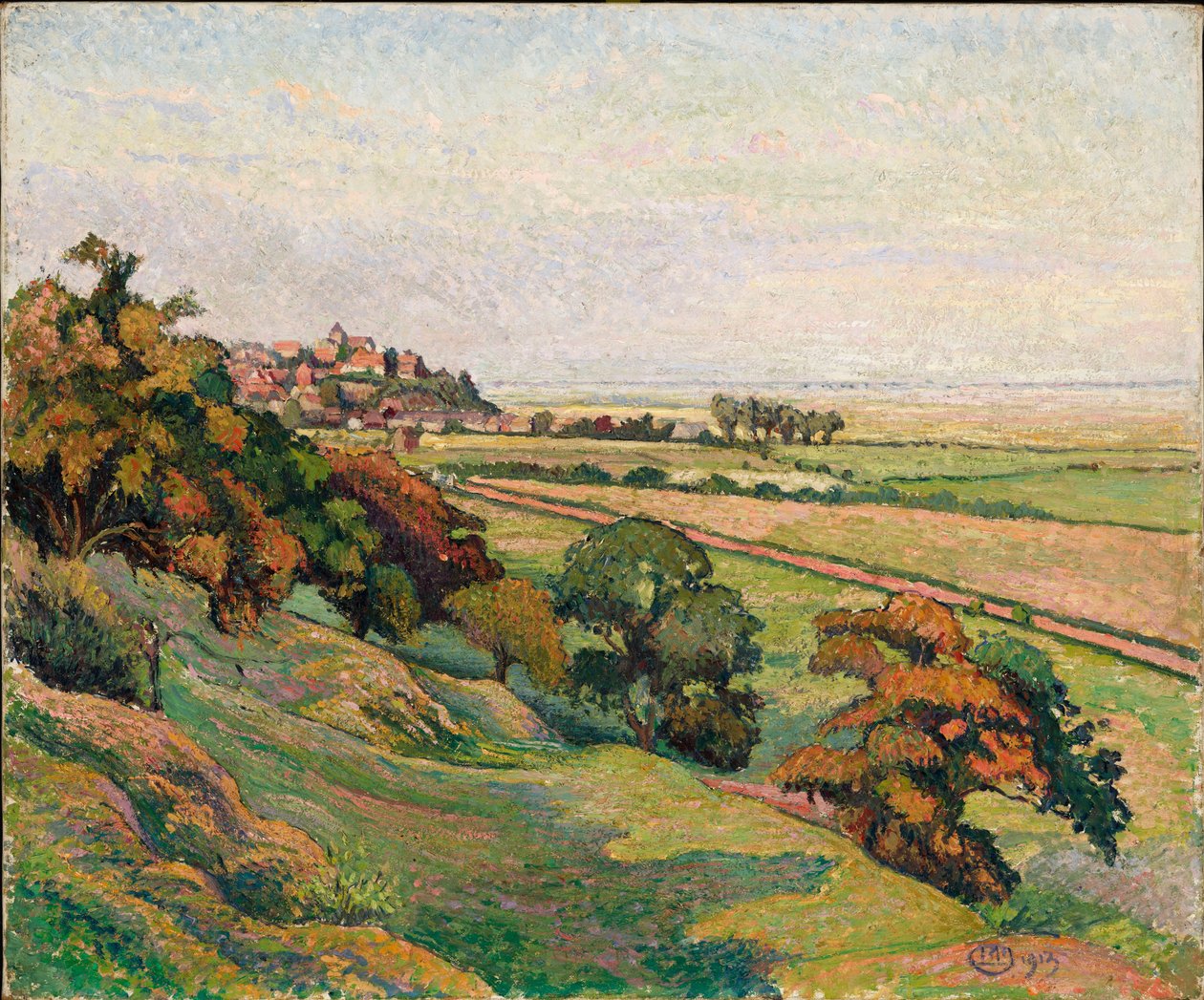 Segale di Cadborough, Tramonto da Lucien Pissarro