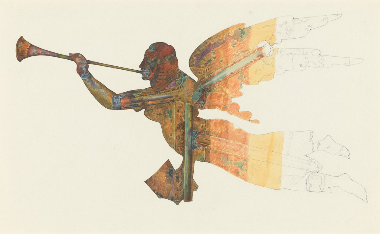 Gabriel Weather Vane (Tecnica) da Lucille Chabot