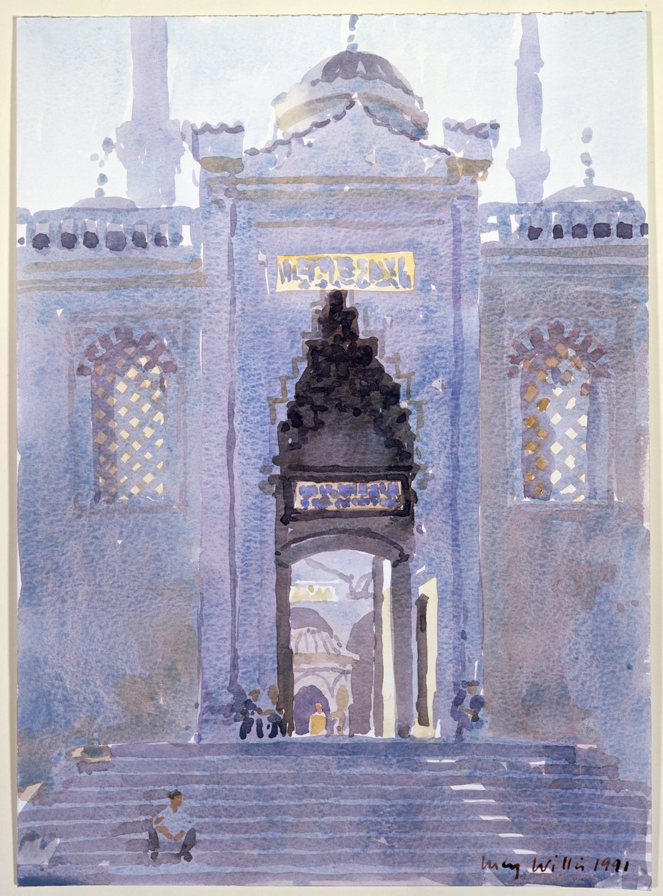Ingresso alla Moschea Blu, 1991 da Lucy Willis