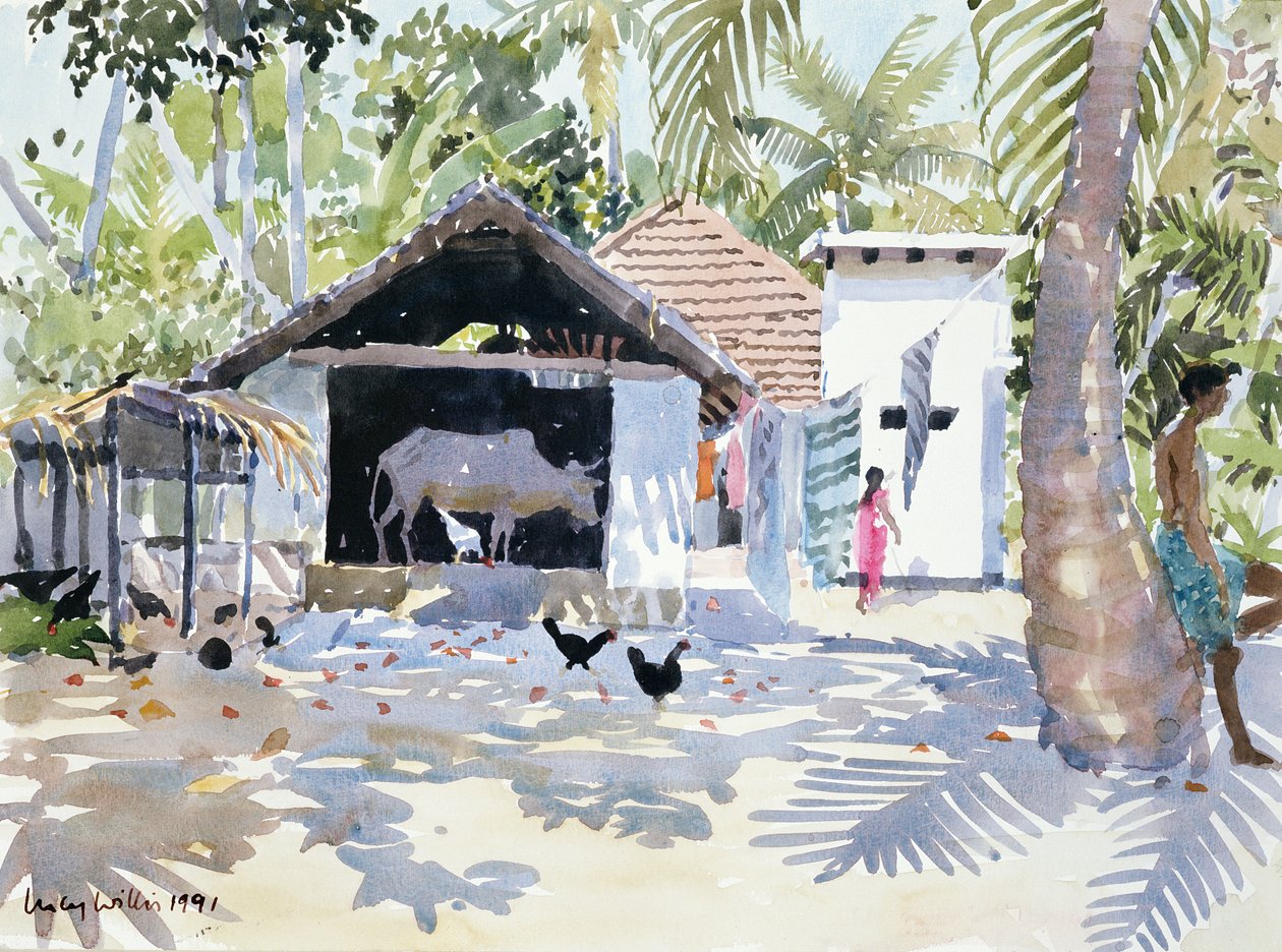 Le backwaters, Kerala, India, 1991 da Lucy Willis