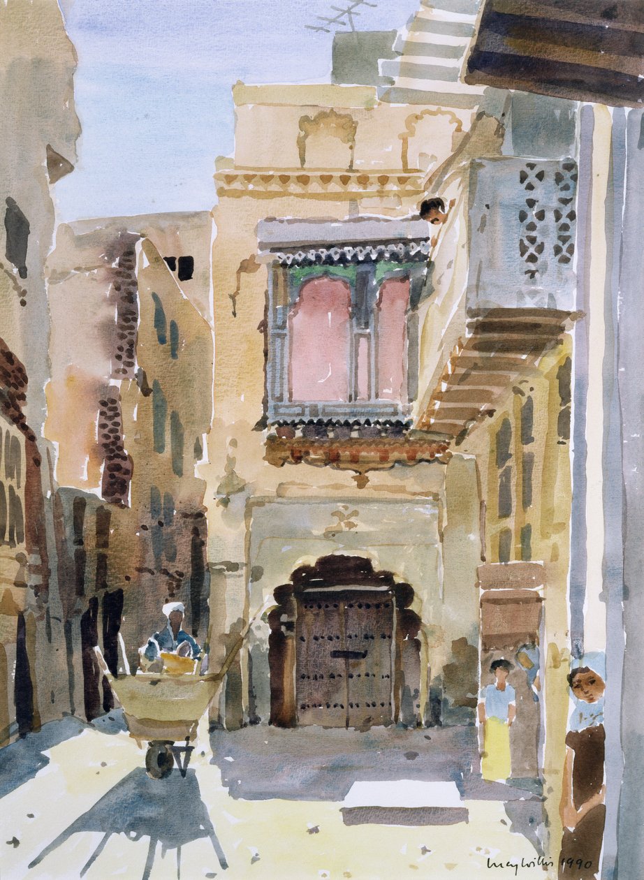 Il raccoglitore di rifiuti, 1990 da Lucy Willis