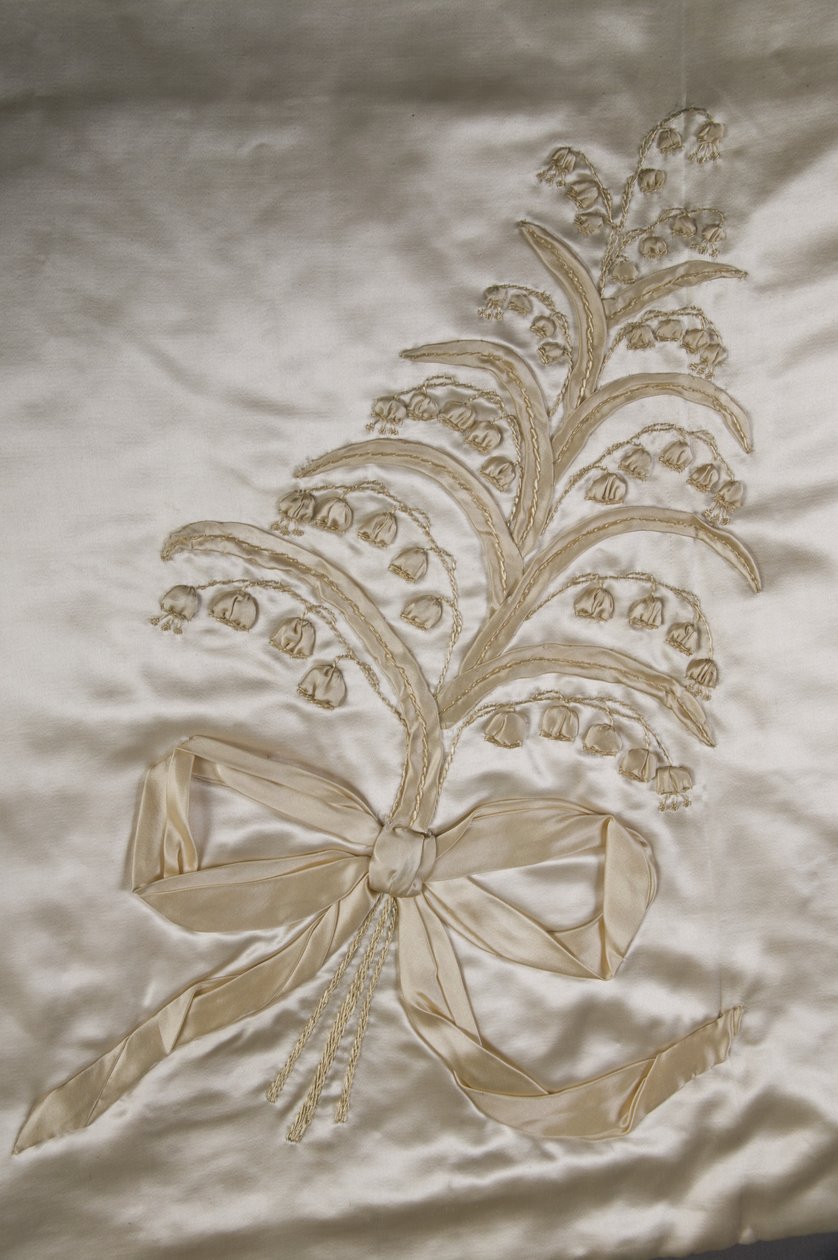 Abito da sposa (dettaglio) da Lucy Christiana Lady Duff Gordon