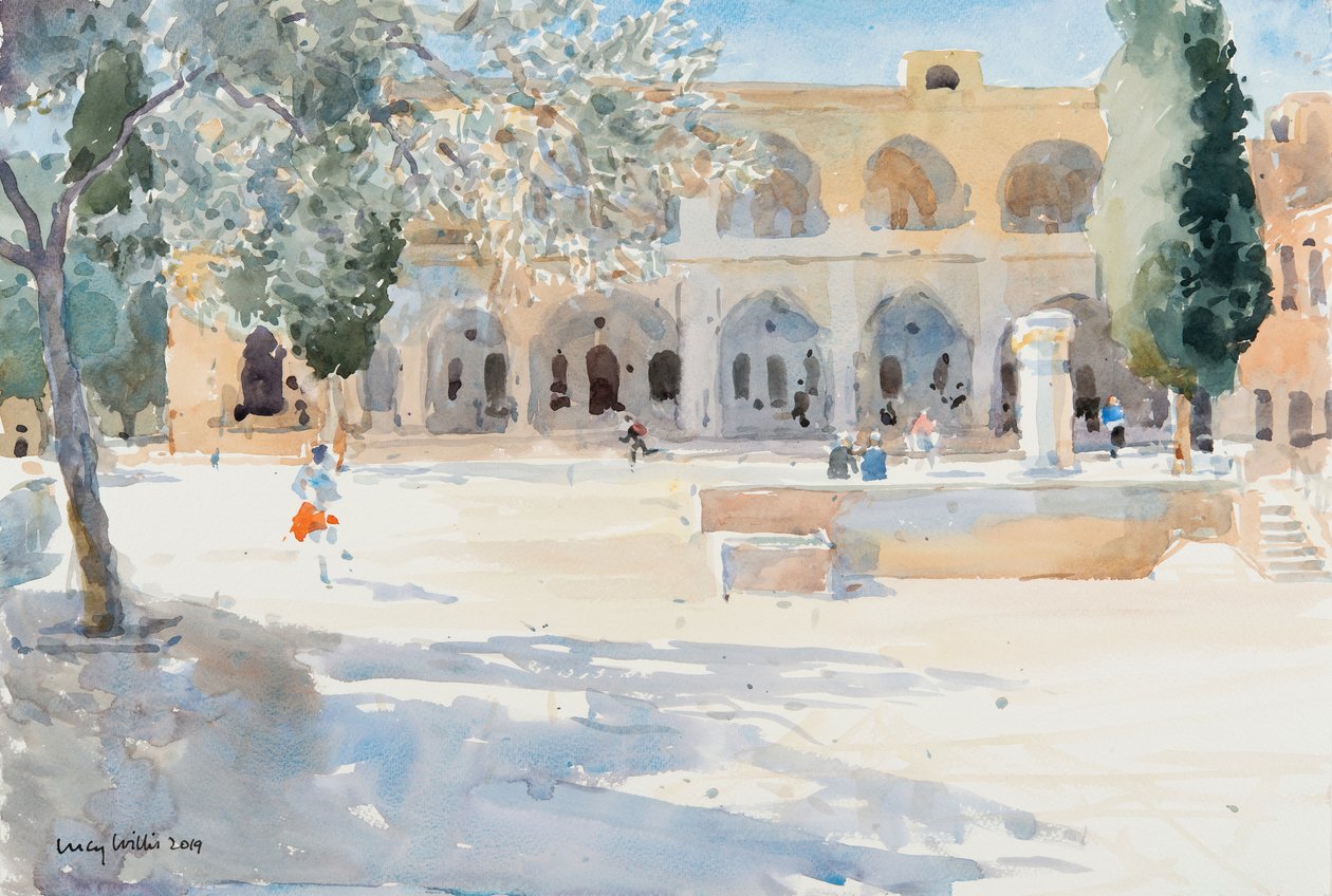 Piazza Batei Mahase, Vecchia Gerusalemme da Lucy Willis