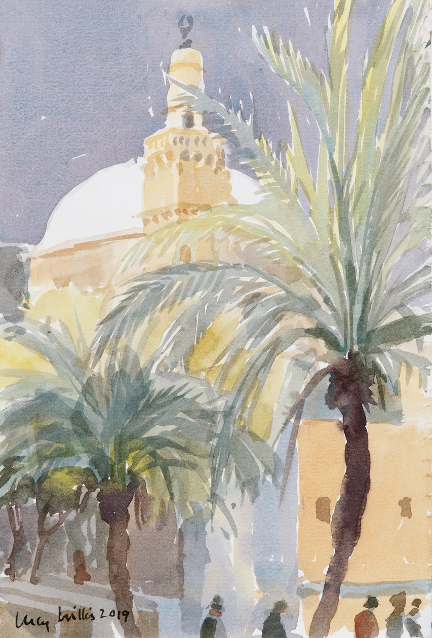 Palme della Città Vecchia II, Gerusalemme, 2019 da Lucy Willis