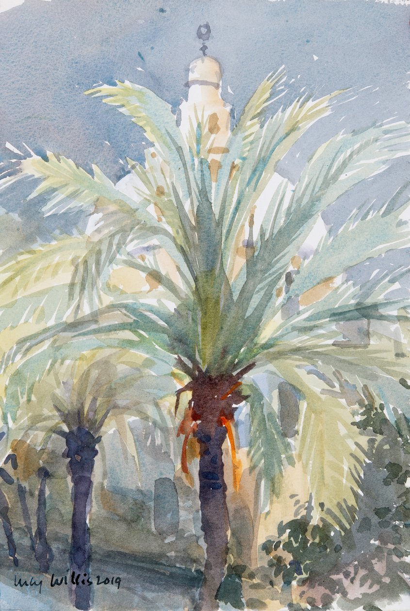 Palme della Città Vecchia I, Gerusalemme, 2019 da Lucy Willis