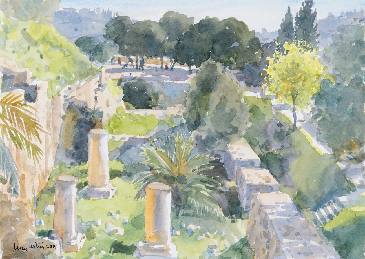 Colonne romane, Vecchia Gerusalemme da Lucy Willis
