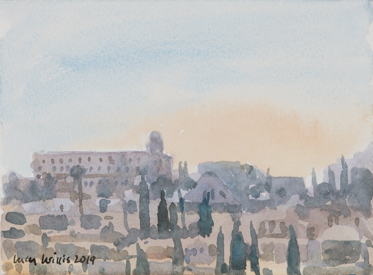 Hotel King David, Tramonto, Gerusalemme da Lucy Willis