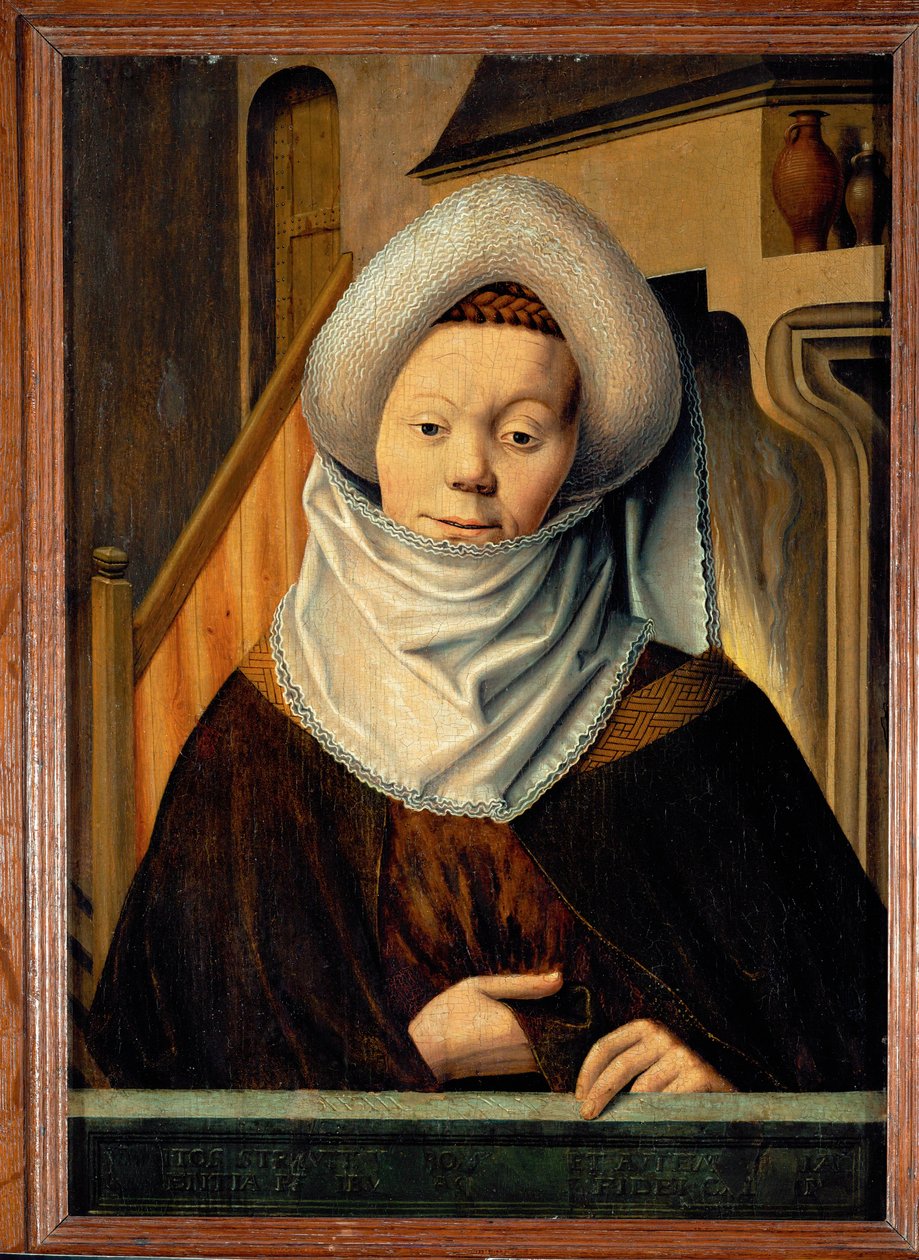 La Sibilla di Delfo - da una serie di 15 sibille e profeti pagani della Cattedrale di Muenster, Germania ... da Ludger Tom the Younger Ring