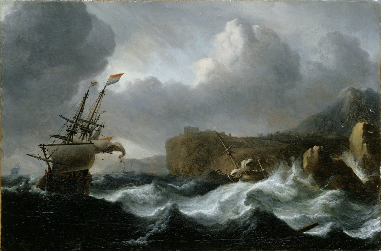 Mare Tempestoso da Ludolf Backhuysen