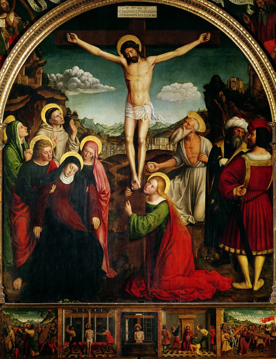 Crocifissione da Ludovico Brea