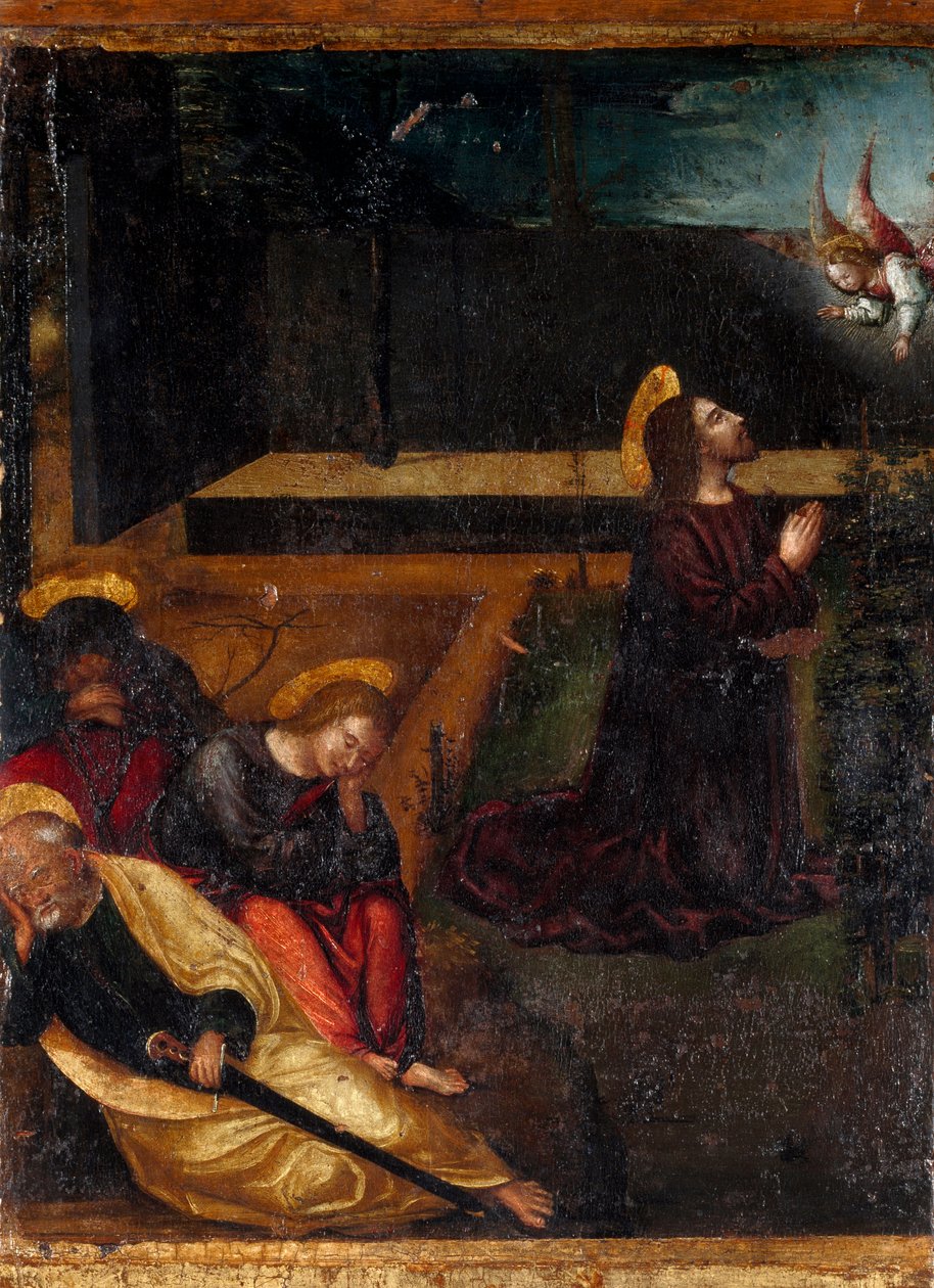 Preghiera nel giardino degli ulivi da Ludovico Brea