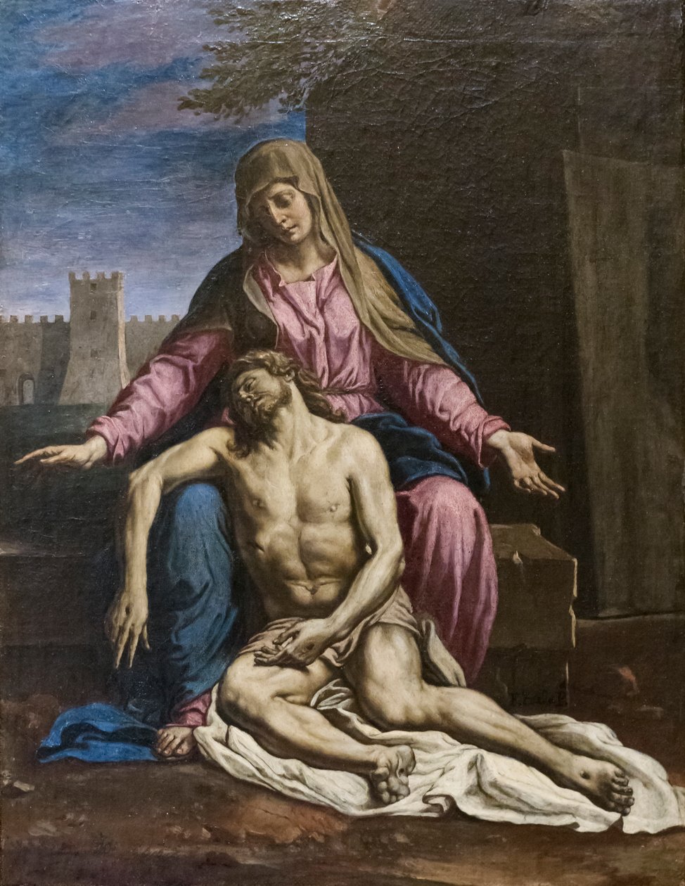Pietà da Ludovico Carracci