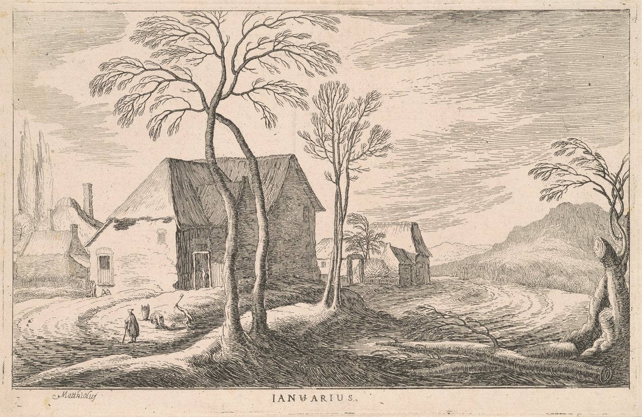 Januarius (Gennaio) da Ludovico Mattioli