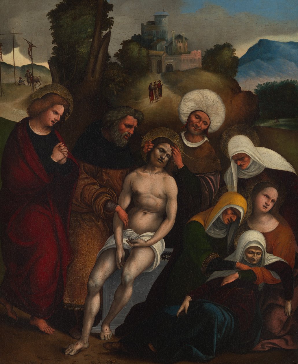 La lamentazione da Ludovico Mazzolino