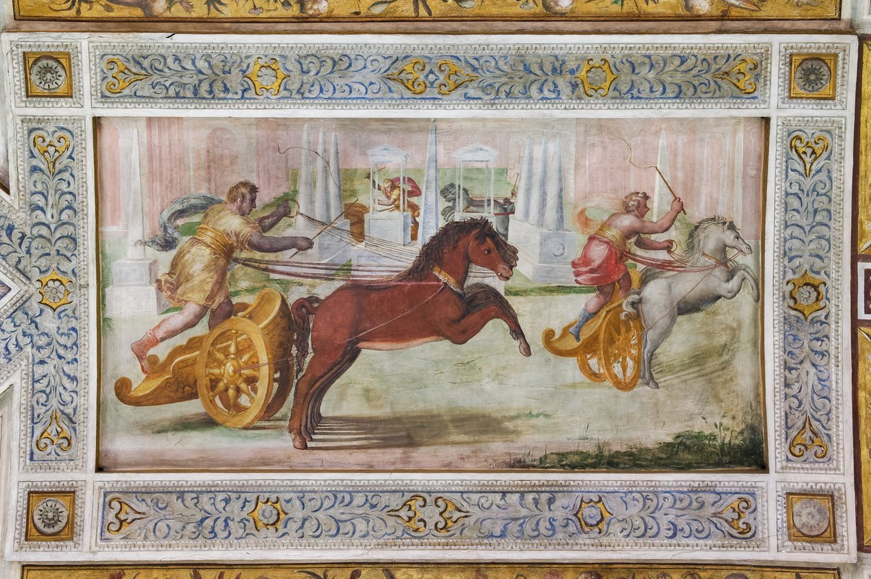 La corsa della quadriga (dettaglio) da Ludovico Settevecchi
