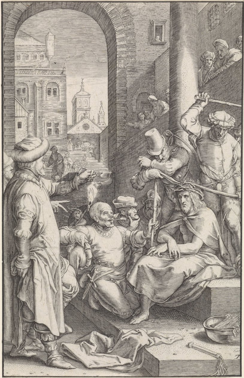 Incoronazione di spine (La Passione) da Ludovicus Siceram