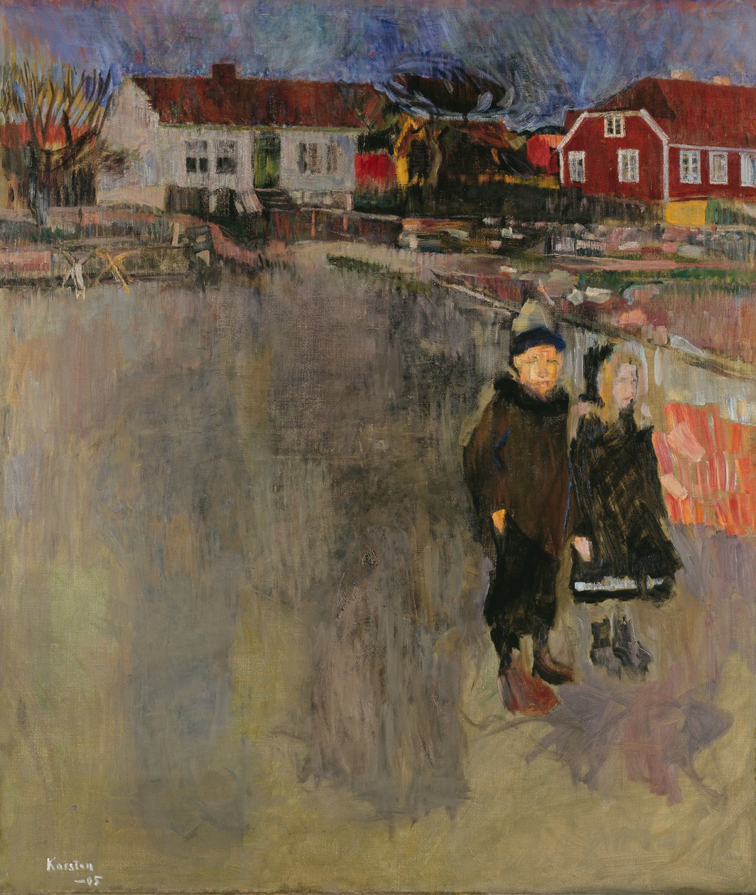 Sera di primavera a Ula da Ludvig Karsten