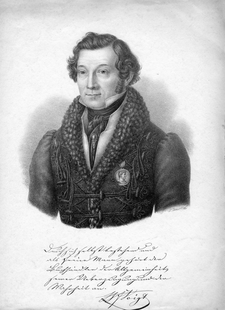 Ritratto inciso da Ludwig Blau