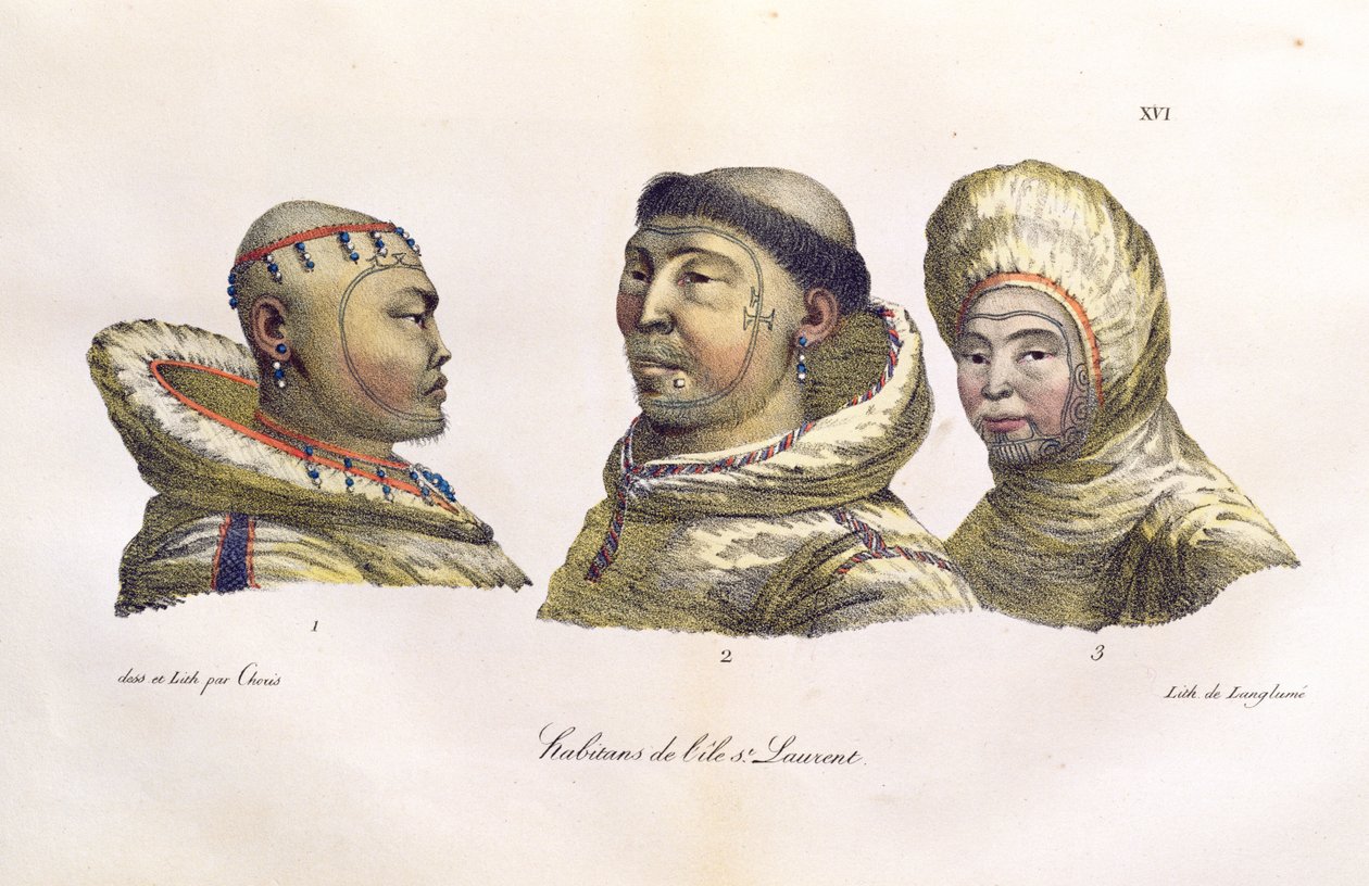 Nativi delle isole di San Lorenzo, Alaska, da 
