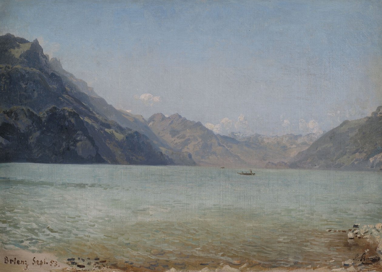Sul lago di Brienz da Ludwig Knaus