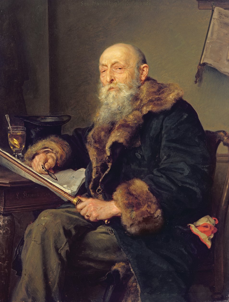 Il Starost, 1887 da Ludwig Knaus