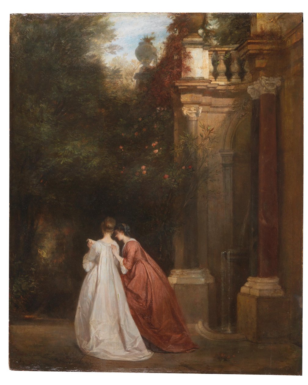 Nel giardino Colonna a Roma da Ludwig von Hagn