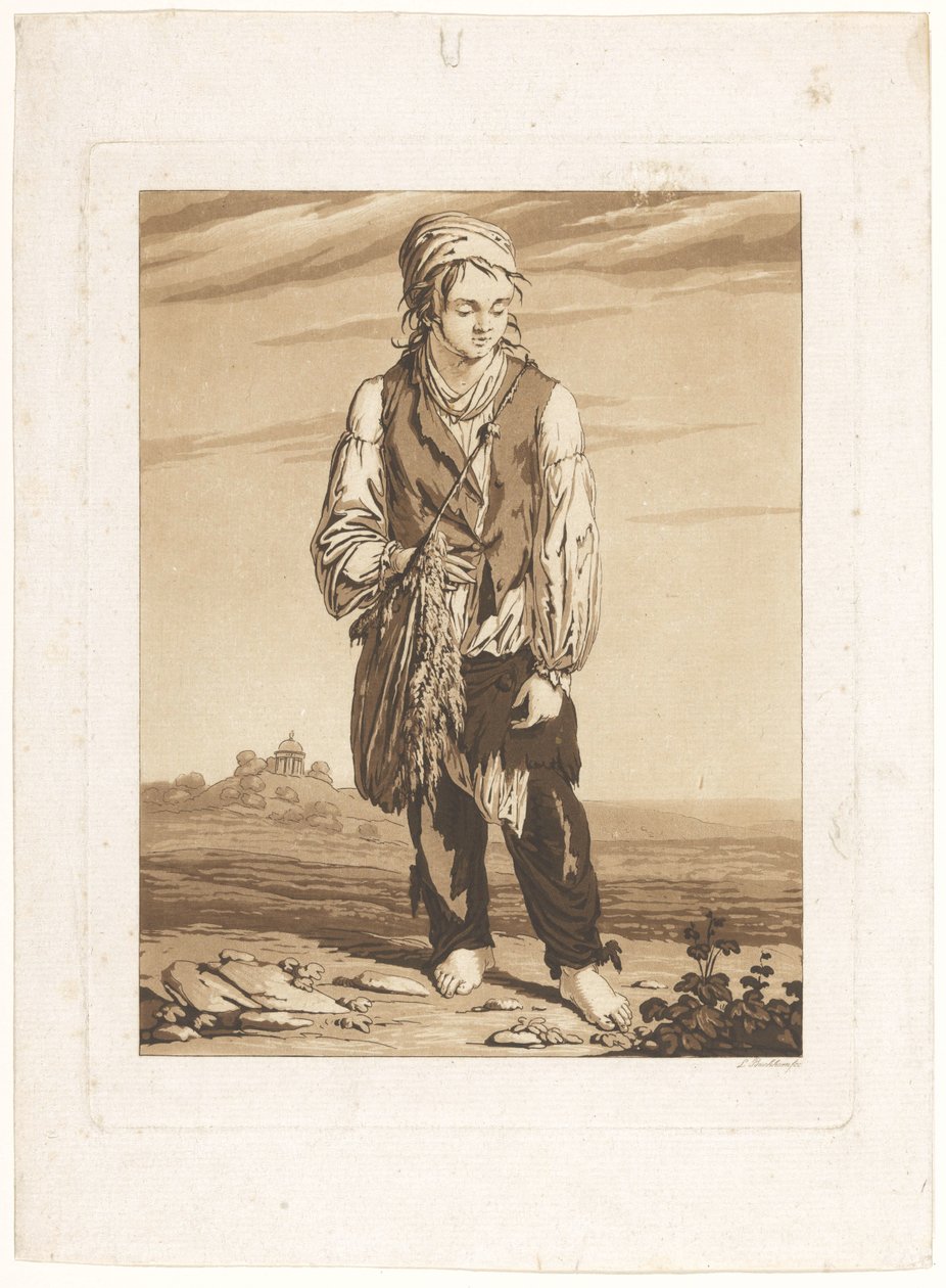 Bambino mendicante da Ludwig Buchhorn