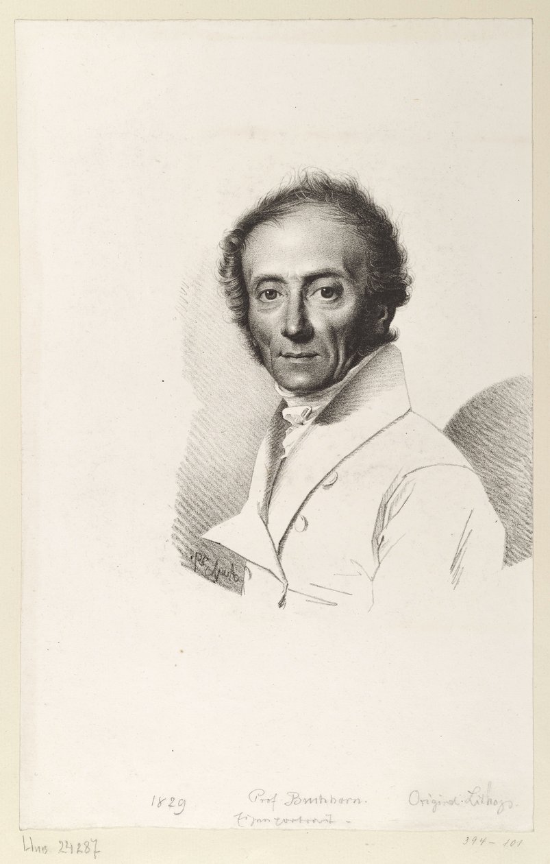 Autoritratto da Ludwig Buchhorn