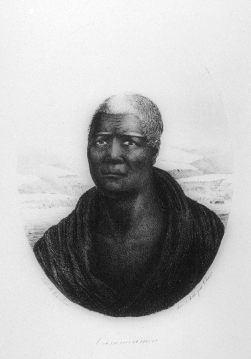 Kamehameha I, Hawaii, 1816 da Ludwig Choris