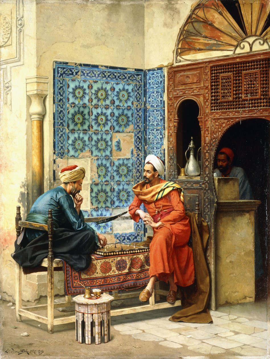 La partita a scacchi da Ludwig Deutsch