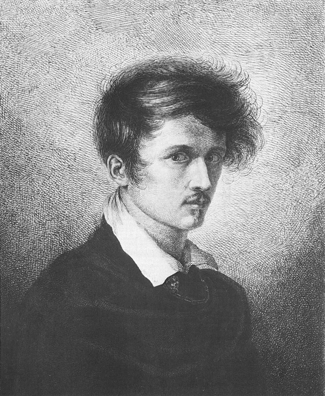 Autoritratto, 1813 da Ludwig Emil Grimm