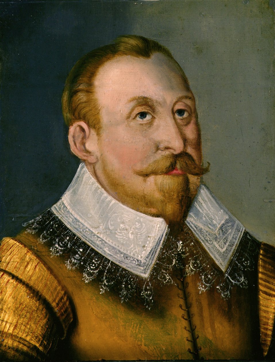 Re Gustavo Adolfo Wasa di Svezia da Ludwig Ferdinand Schnorr von Carolsfeld