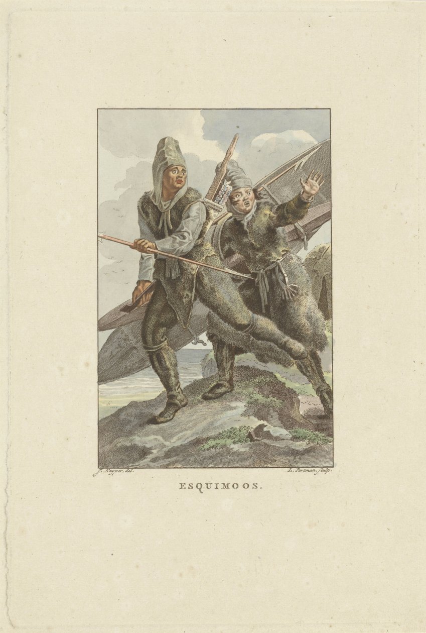 Inuit in fuga da Ludwig Gottlieb Portman
